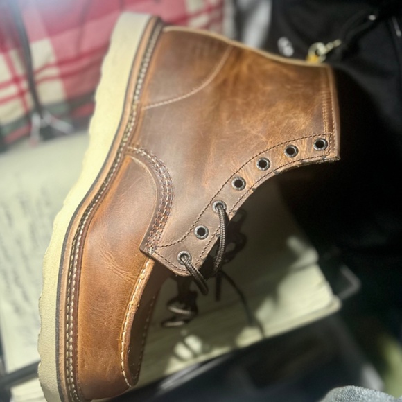 Copper rough&tough 1907 Moctoe boots. New with box red wing - Picture 7 of 13